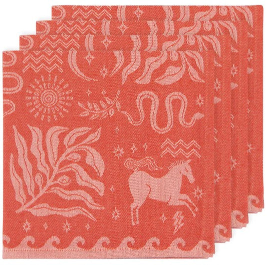 Olympus Jacquard Napkins Set of 4