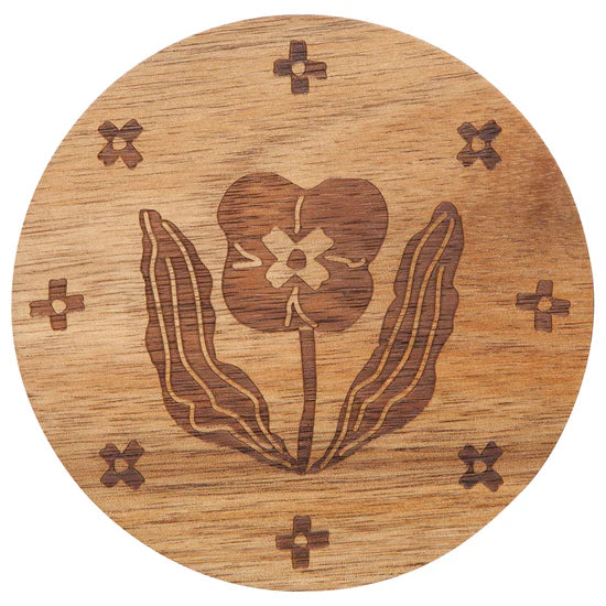 Set of 4 Teppi Engraved Coasters