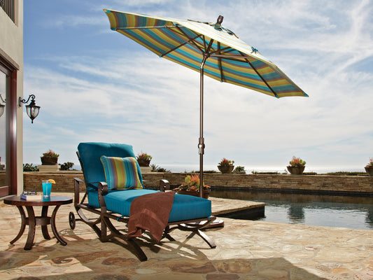 Cabana Coast 9' RD Umbrella w/Auto Tilt