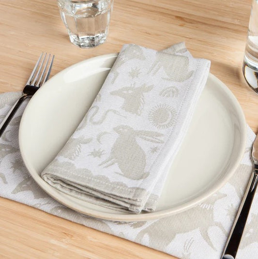 Timber Jacquard Napkins Set of 4