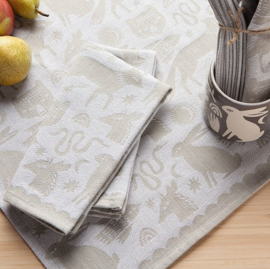 Timber Jacquard Napkins Set of 4