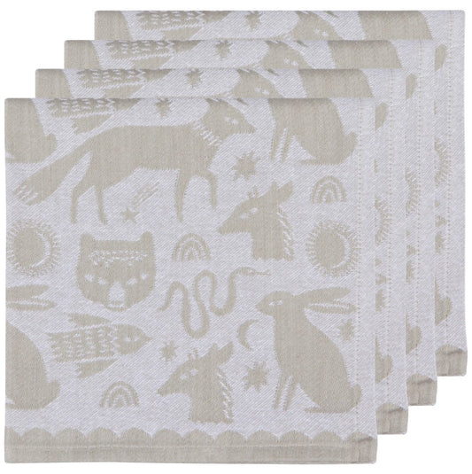 Timber Jacquard Napkins Set of 4