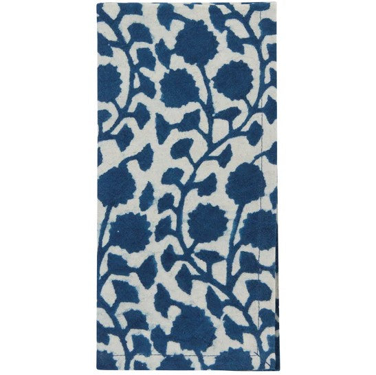 Vinebloom Block Print Napkins Set of 4
