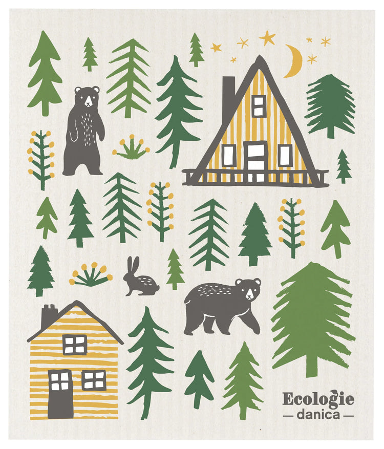 Wild Life Swedish Sponge Cloth
