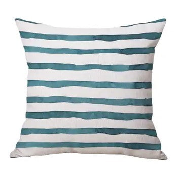 18"x18" Hygge 14 Decorative Pillow, Indoor/Outdoor