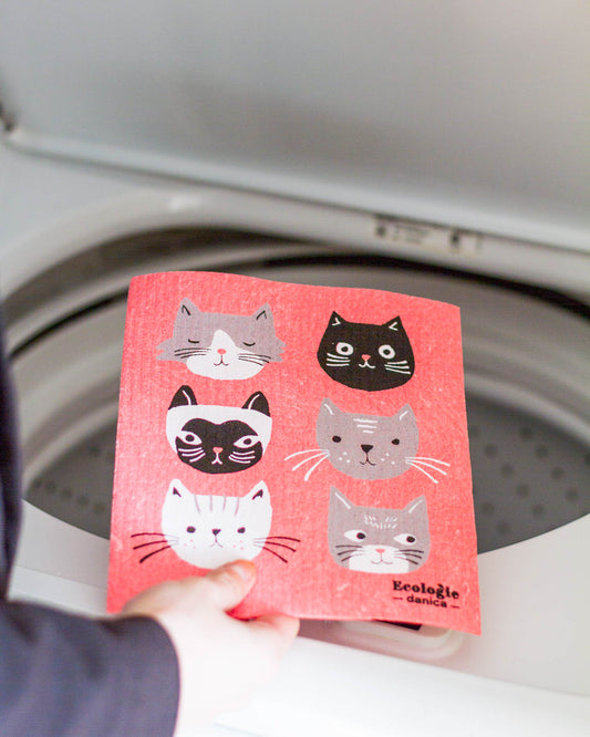 Cats Meow Swedish Sponge Cloth