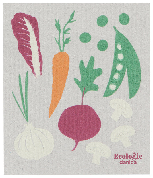 Veggies Swedish Sponge Cloth