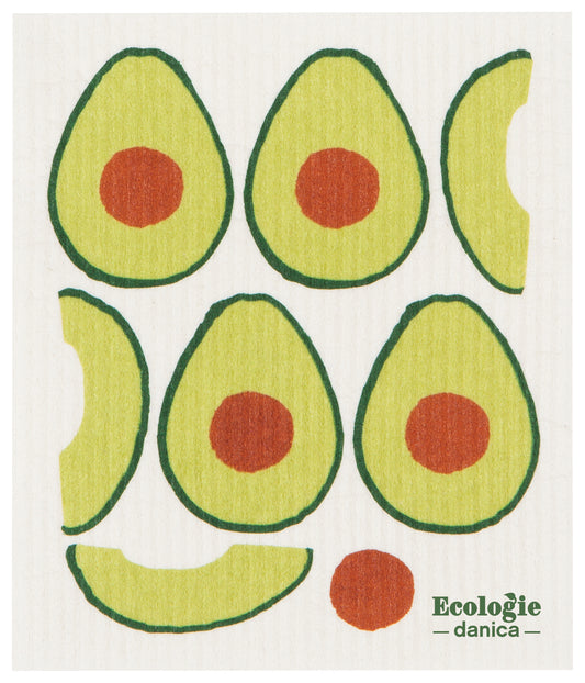 Avocados Swedish Sponge Cloth