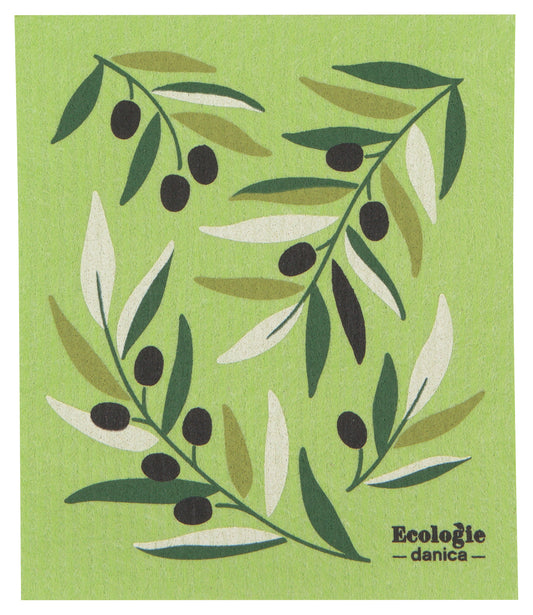 Olives Swedish Sponge Cloth