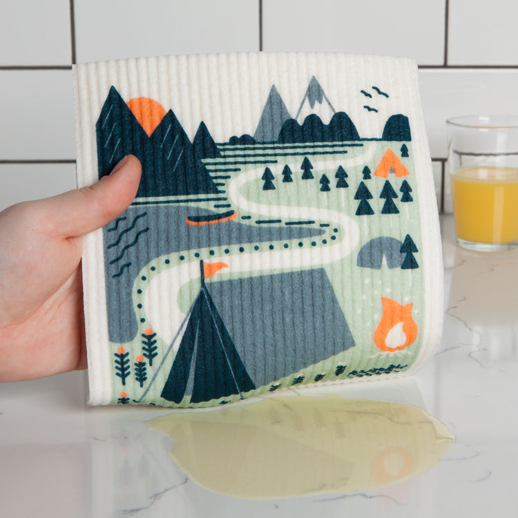 Camp Life Swedish Sponge Cloth