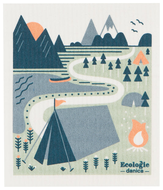 Camp Life Swedish Sponge Cloth