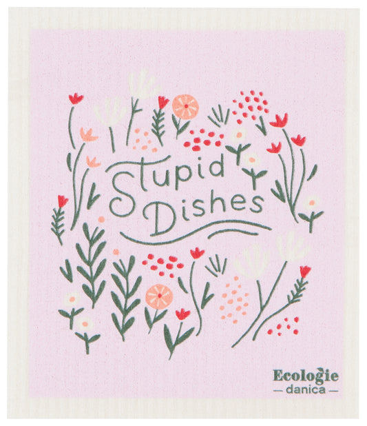 Stupid Dishes Swedish Sponge Cloth