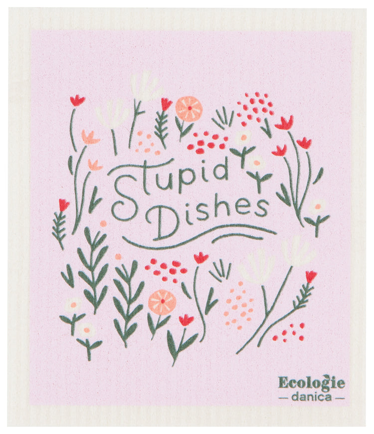 Stupid Dishes Swedish Sponge Cloth