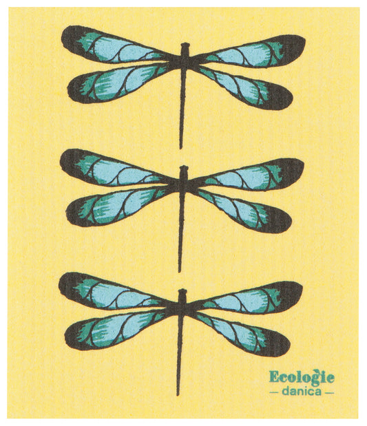 Dragonfly Swedish Sponge Cloth