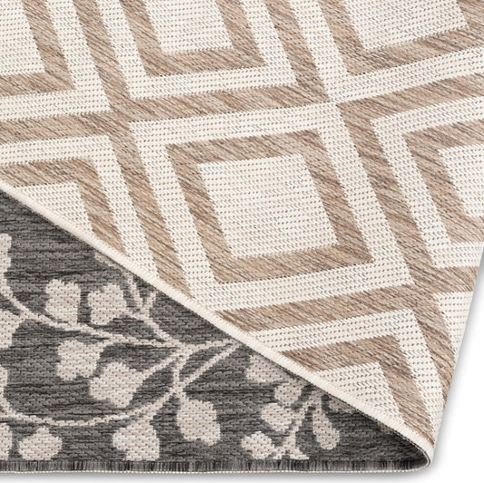 5 X 8 Gemini Indoor/Outdoor Double-Sided Rug