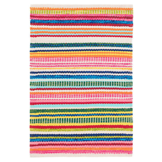 6X9 Area Rug Bright Stripe - Indoor/Outdoor
