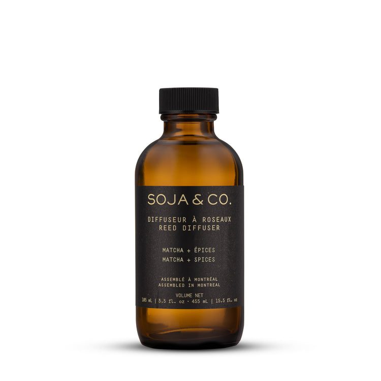 SOJA&CO. Reed Diffuser: Matcha & Spices