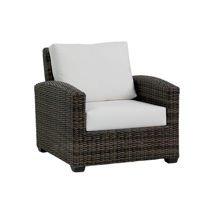 Coral Gables Club Chair w/cushion Adena Pebble (Wild Truffle)