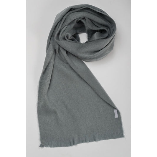 Solid Alpaca Seamless Scarf, Fossil