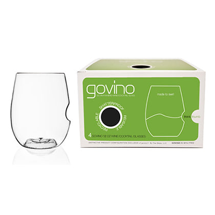 Govino Wine/Cocktail Glass 12oz (4 Pack)