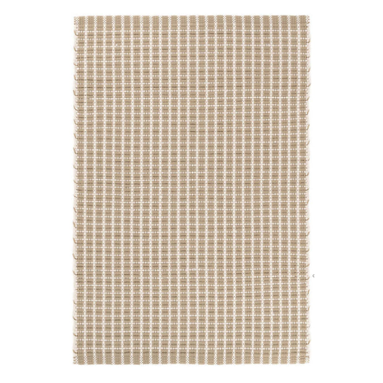 6X9 Area Rug Gridiron Wheat - Indoor/Outdoor