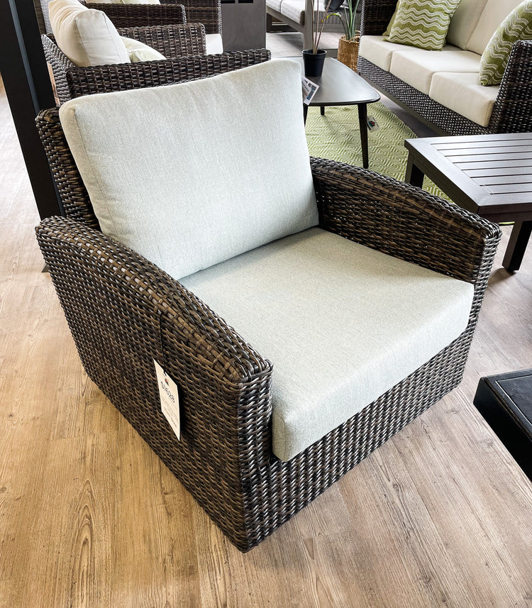 Coral Gables Swivel Gliding Club w/cushion Iona Spa