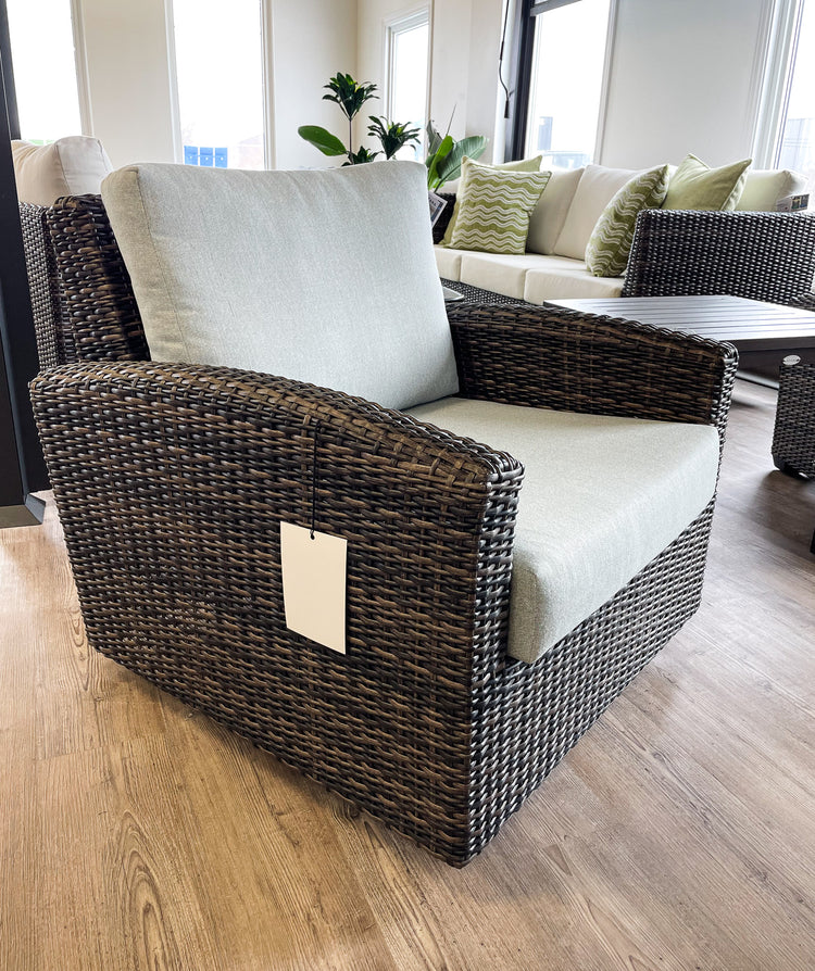 Coral Gables Swivel Gliding Club w/cushion Iona Spa