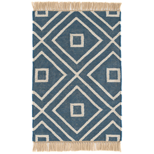 Mali Indigo 5X8 Area Rug Indoor/Outdoor