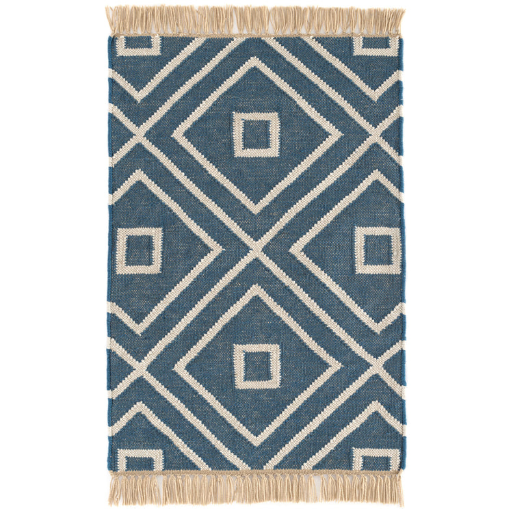 Mali Indigo 5X8 Area Rug Indoor/Outdoor