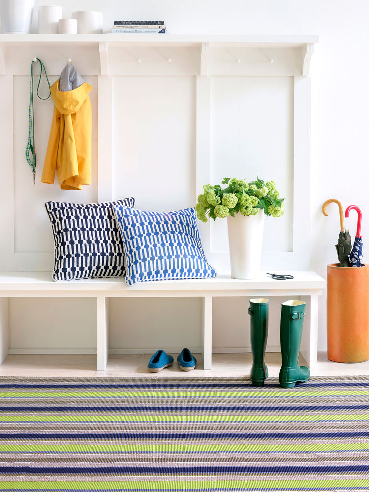 6X9 Area Rug Marina Stripe - Indoor/Outdoor