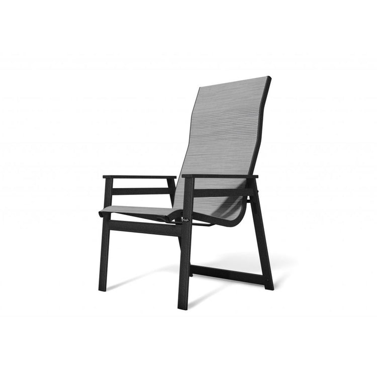 Mobel Stackable Patio Chair, Anthracite