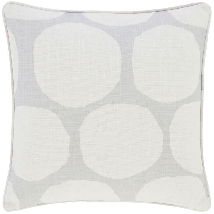 On The Spot Grey 22'' X 22'' Pillow