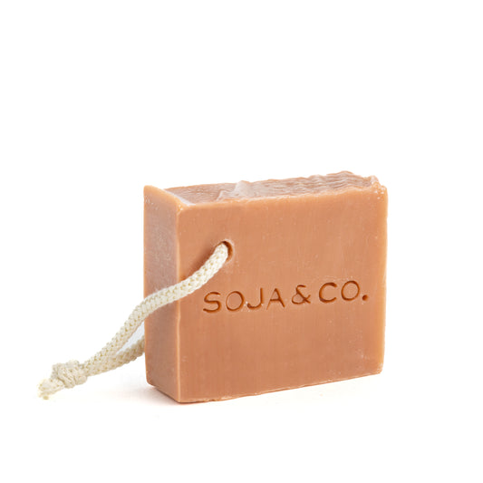 SOJA&CO. Hydrating Bar Soap: Lemongrass, Bergamot & Eucalyptus