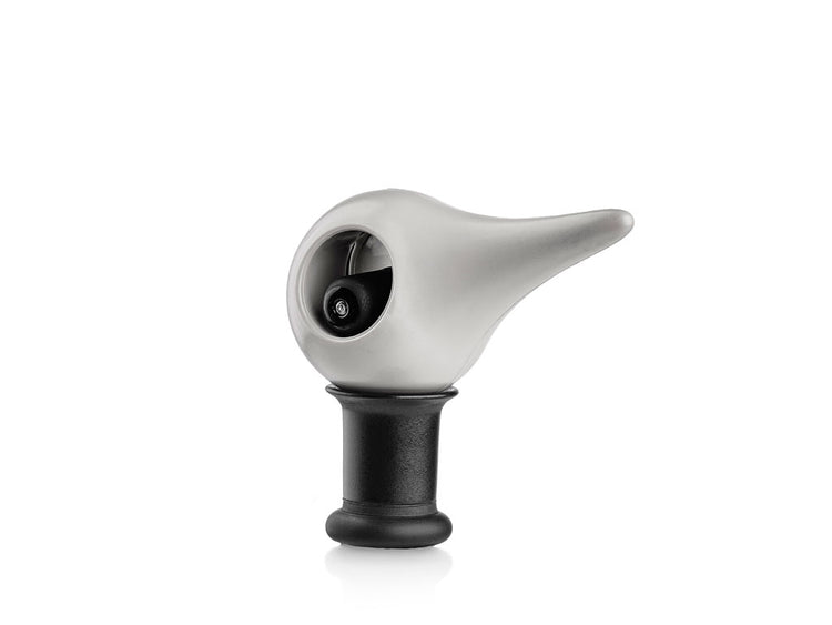 ROCKS BIRD Wine Stopper, Warm-Grey
