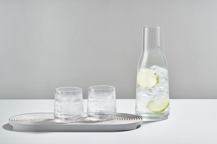 ROCKS Cocktail Mat, Warm Grey