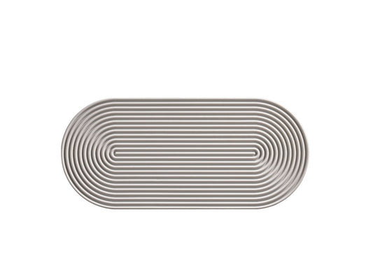 ROCKS Cocktail Mat, Warm Grey