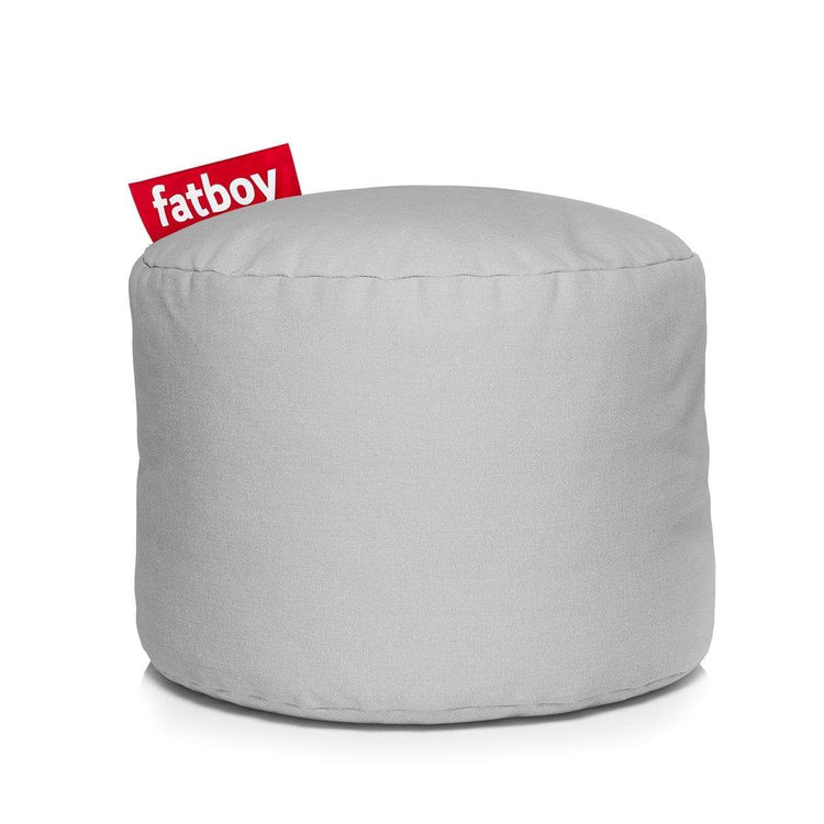 Point Stonewashed silver grey - Ottomans by Fatboy