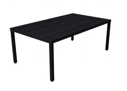Mobel 42" X 72" Aluminum Top Dining Table
