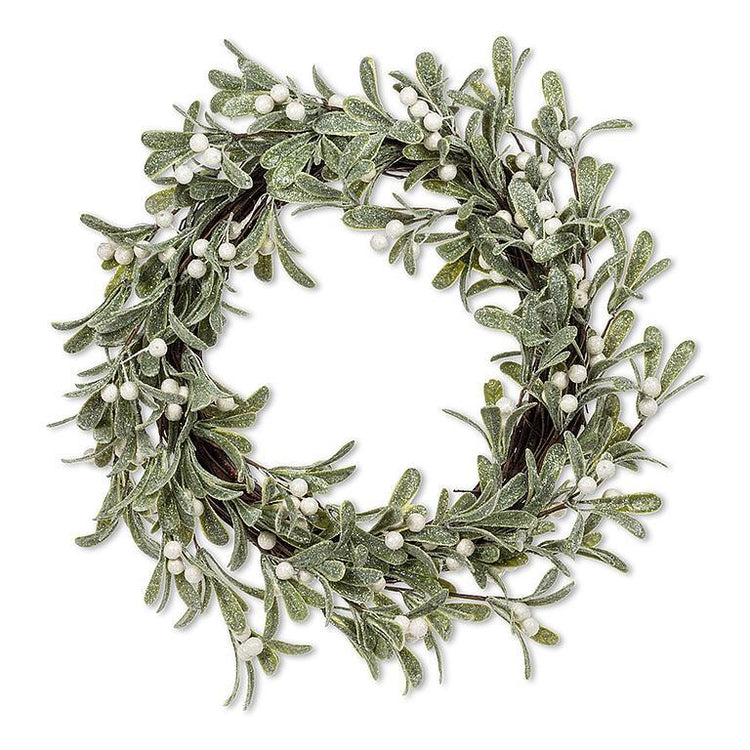 Frost Mistletoe Wreath