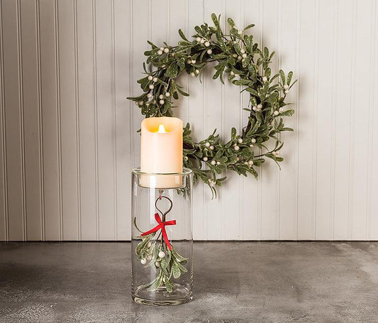 Frost Mistletoe Wreath