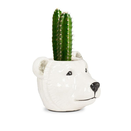Small Polar Bear Planter