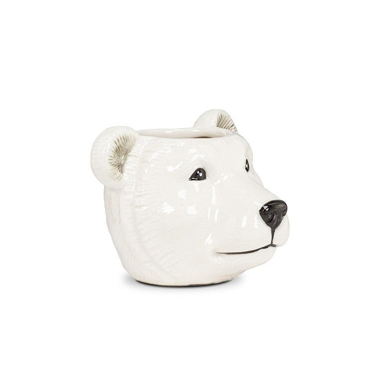 Small Polar Bear Planter