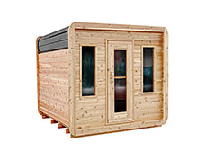 6' Red Cedar Cube Sauna