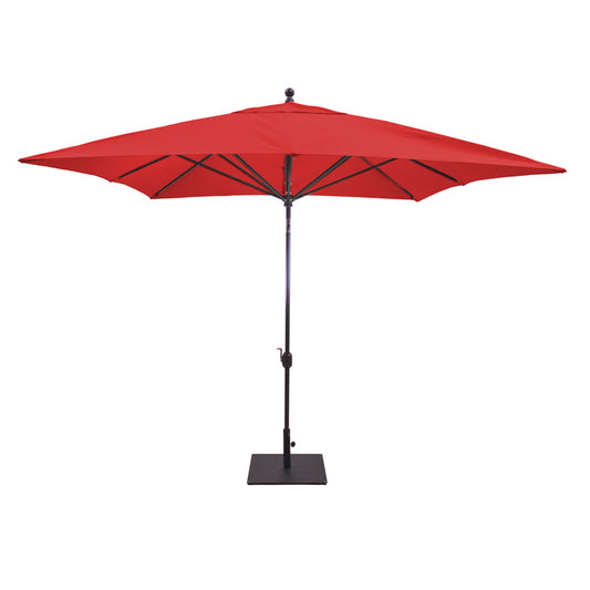 Galtech 10' x 10' Deluxe Umbrella w/Auto Tilt, Jockey Red
