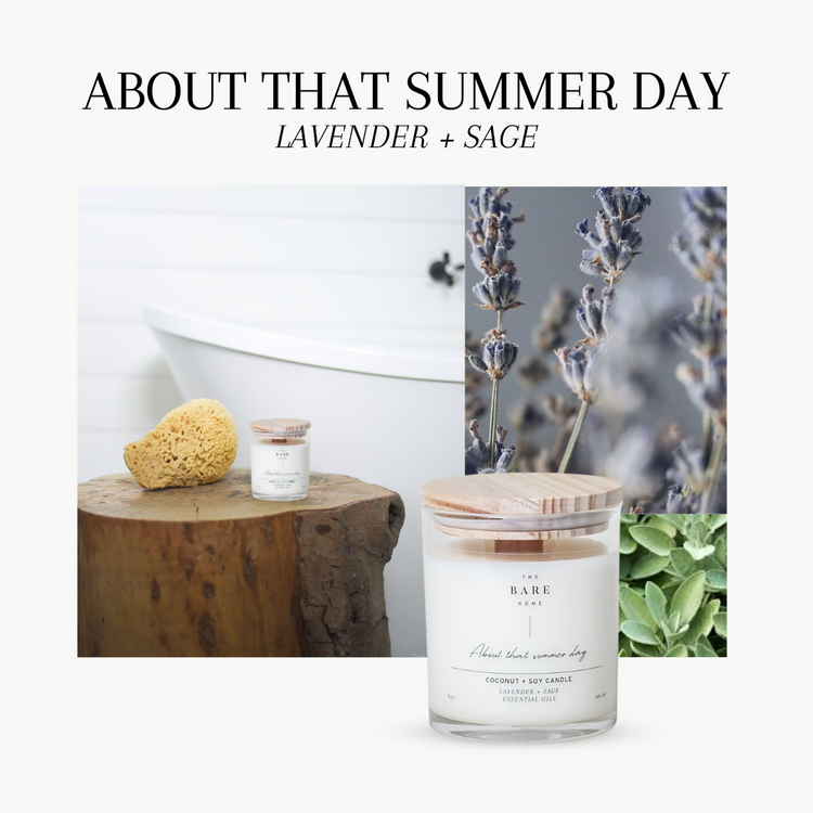 Candle: About That Summer Day (Lavender + Sage)