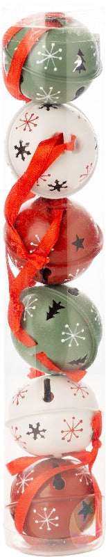 Printed Jingle Bells Ornaments