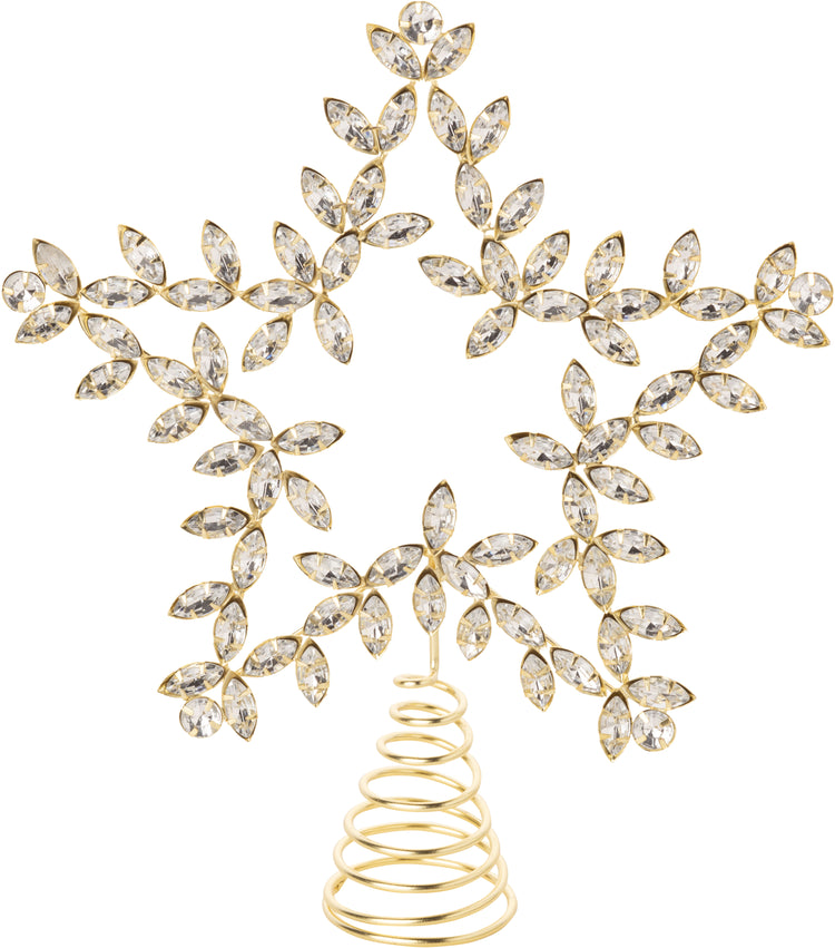 Mirrored Jewel Star Tree Topper