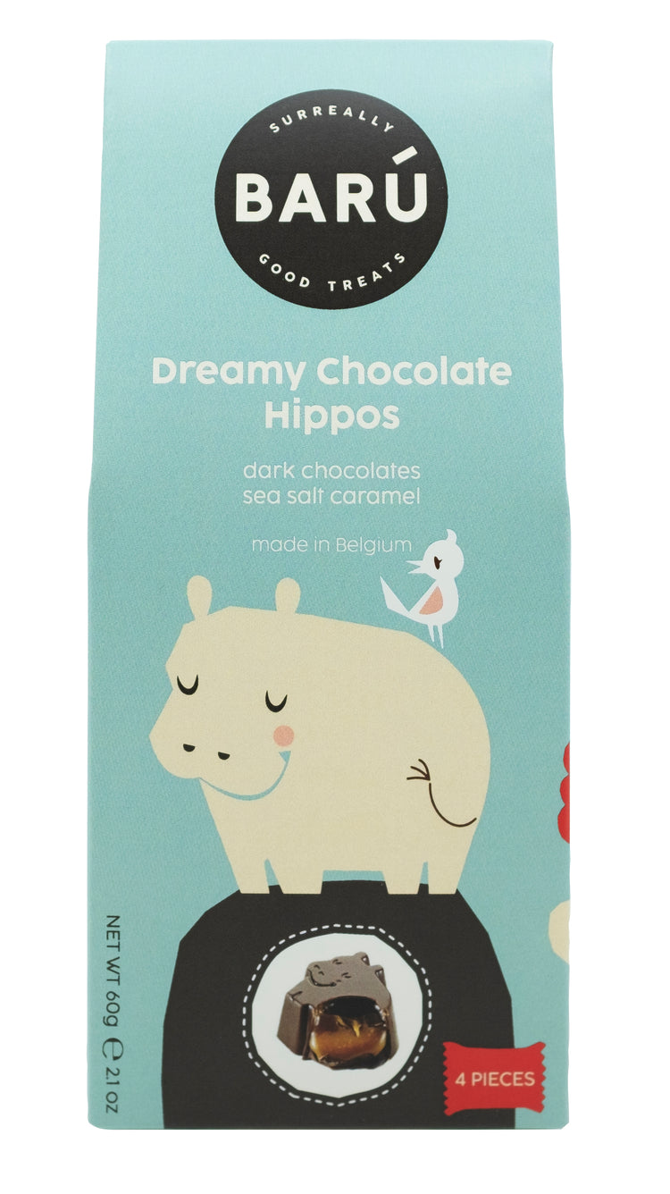 Baru Fleur de Sel Chocolate Hippos