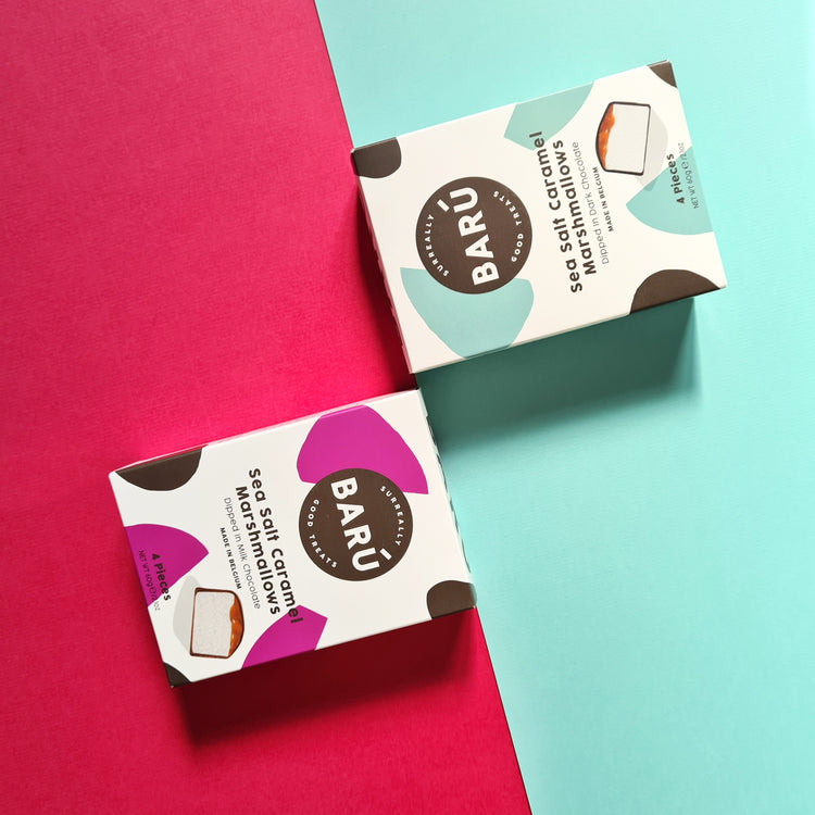 Baru Milk Chocolate Sea Salt Caramel Marshmallows