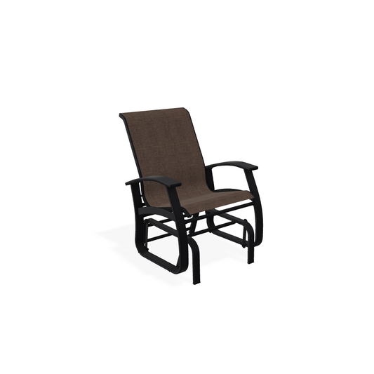 Belle Isle Sling Single-Seat Glider - Mocha/Black
